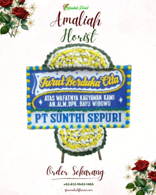 Papan Bunga Duka di Sumpang Minangae