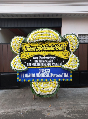 Papan Bunga Duka di Sumpang Minangae